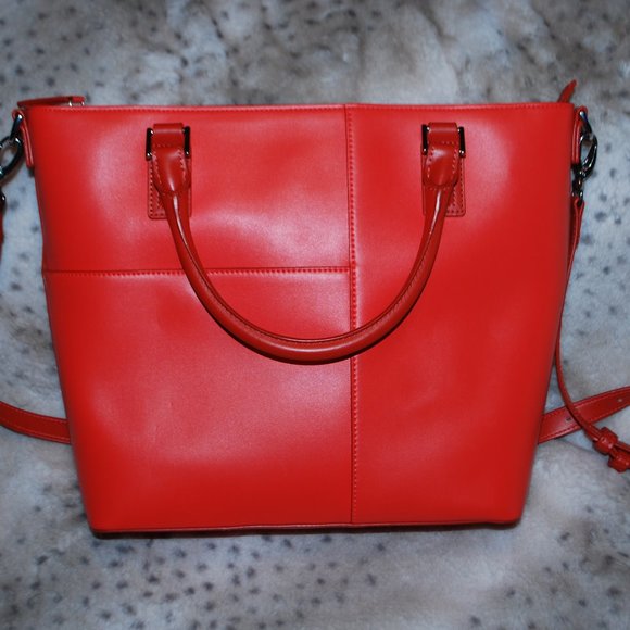 EUC Vera Bradley Coral Satchel Purse - Picture 2 of 7